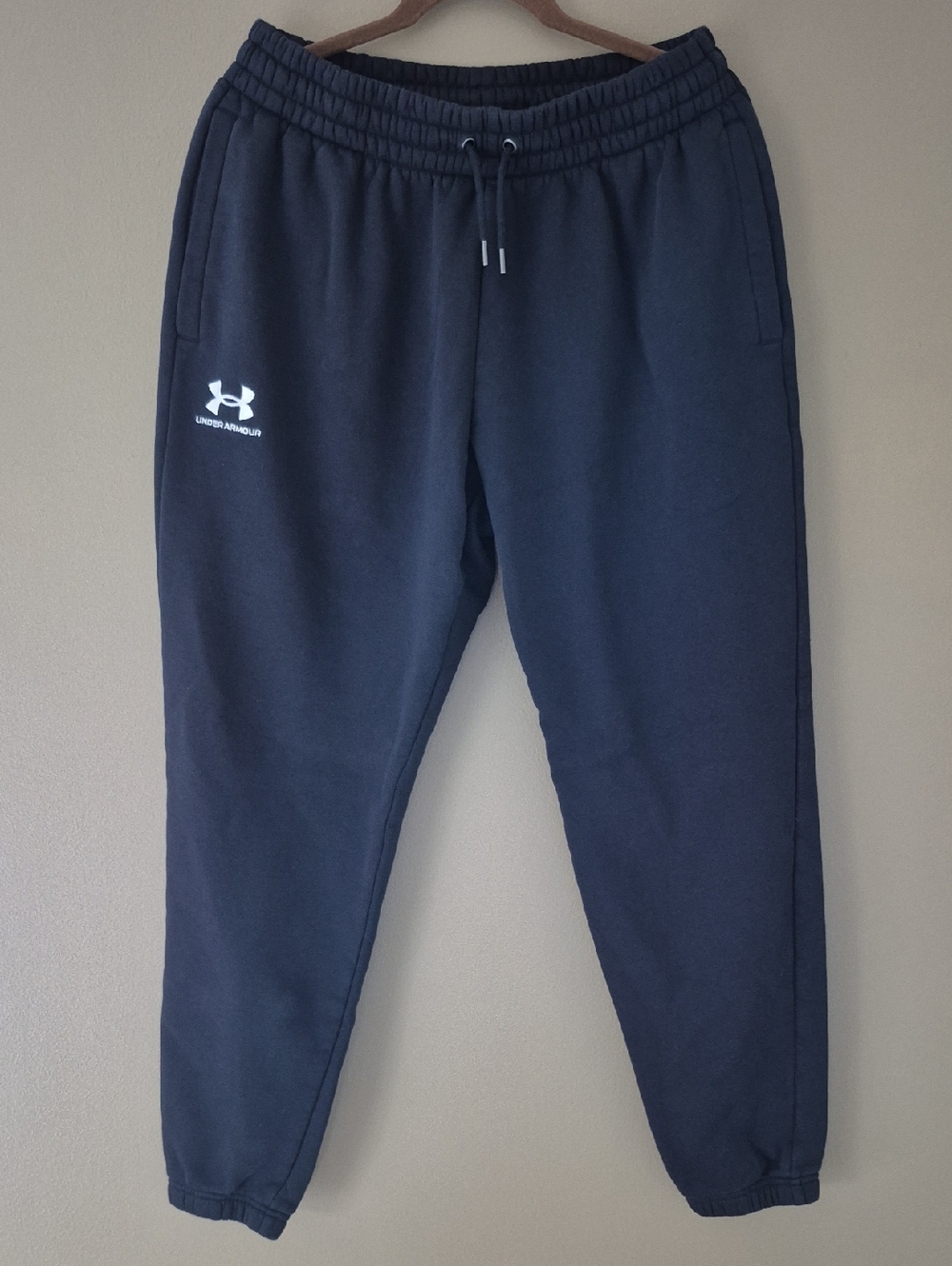 UNDER ARMOUR | Black Icon Fleece Sweatpants